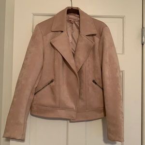 Pink Suede jacket